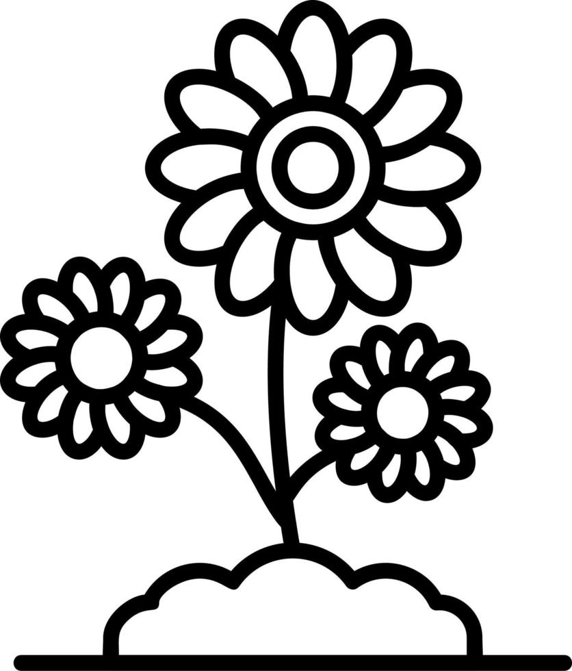 Flower Vector Icon