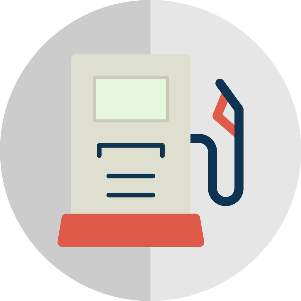 Gas Station Vector Icon Design