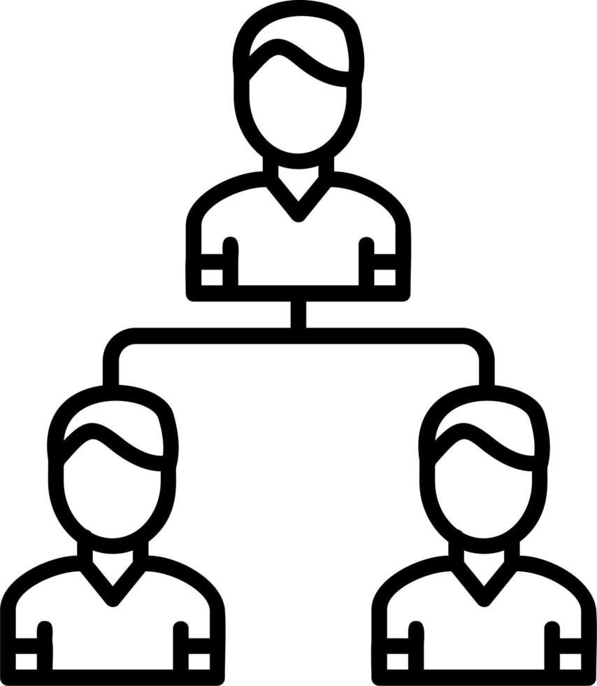 Hierarchy Vector Icon