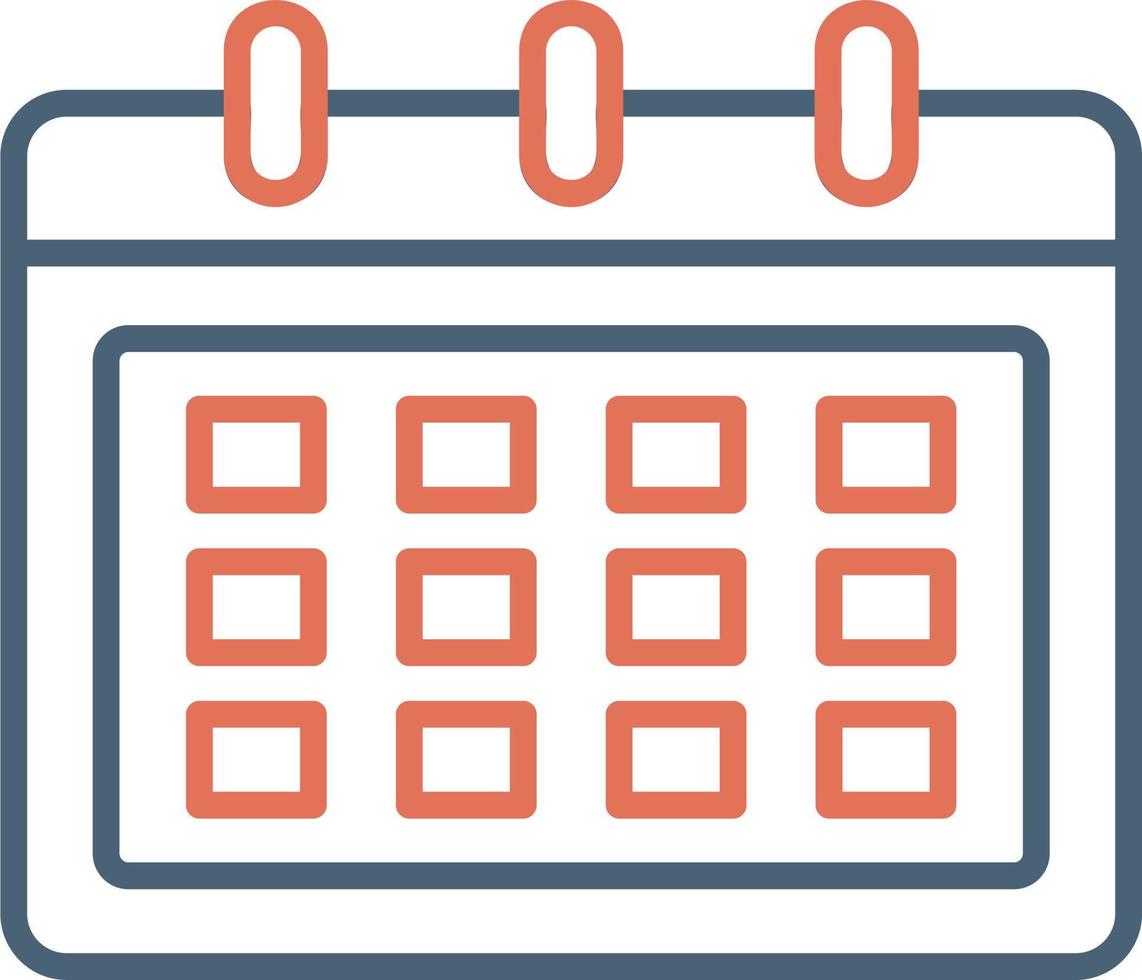 Calendar Vector Icon