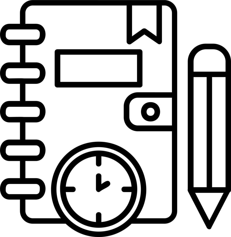 Agenda Vector Icon