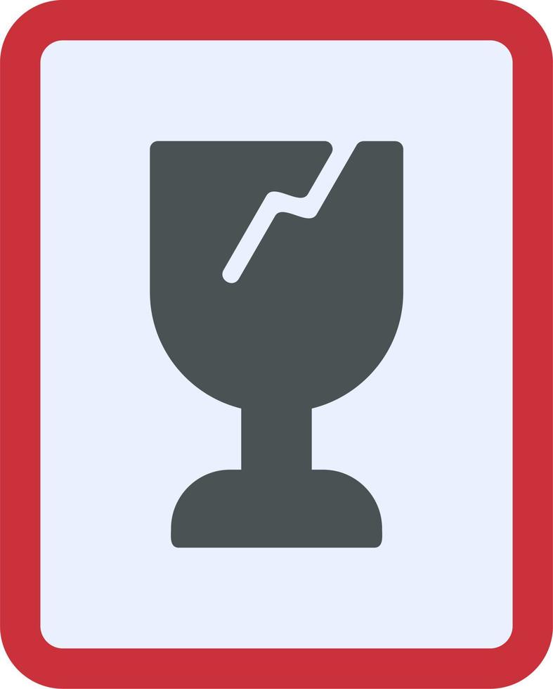 Fragile Vector Icon