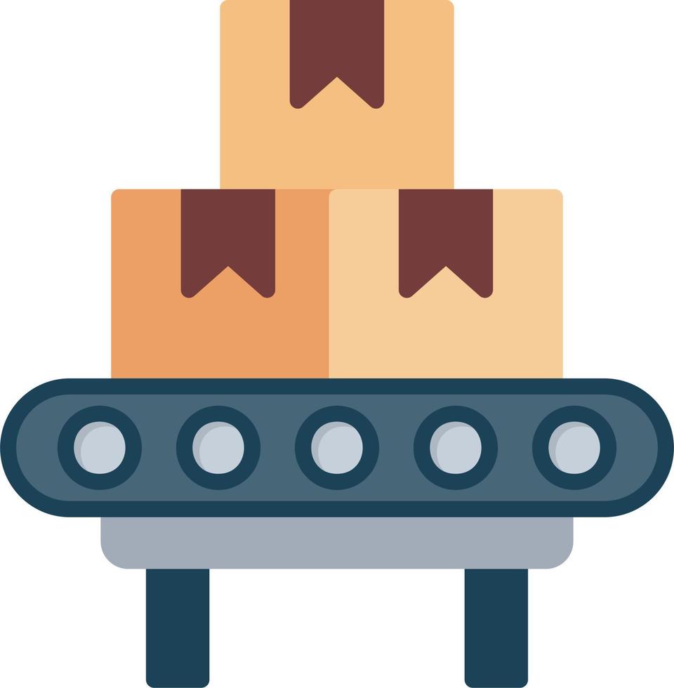 Assembly Parcel Vector Icon