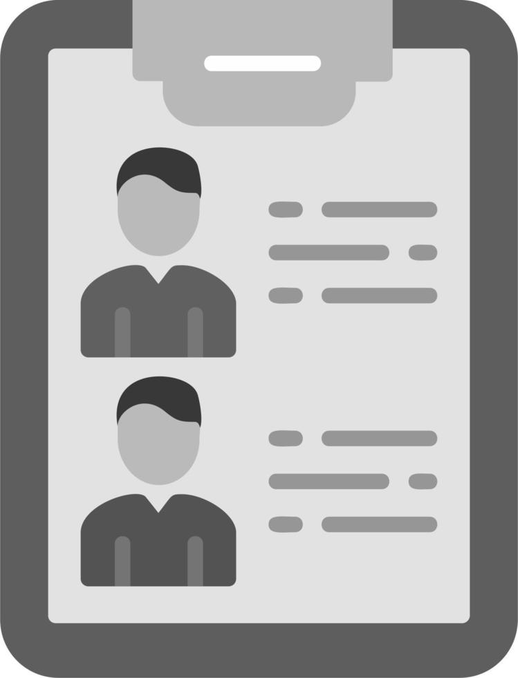Contact List Vector Icon