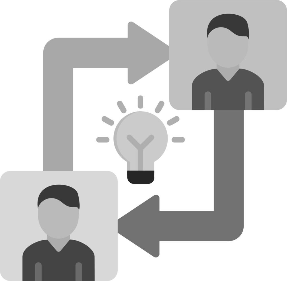 Exchange Ideas Vector Icon