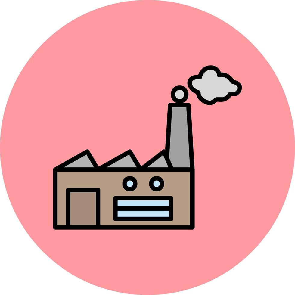 Factory Vector Icon