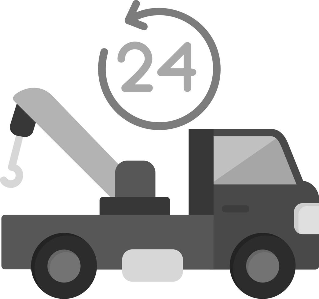 Tow Truck Vector Icon