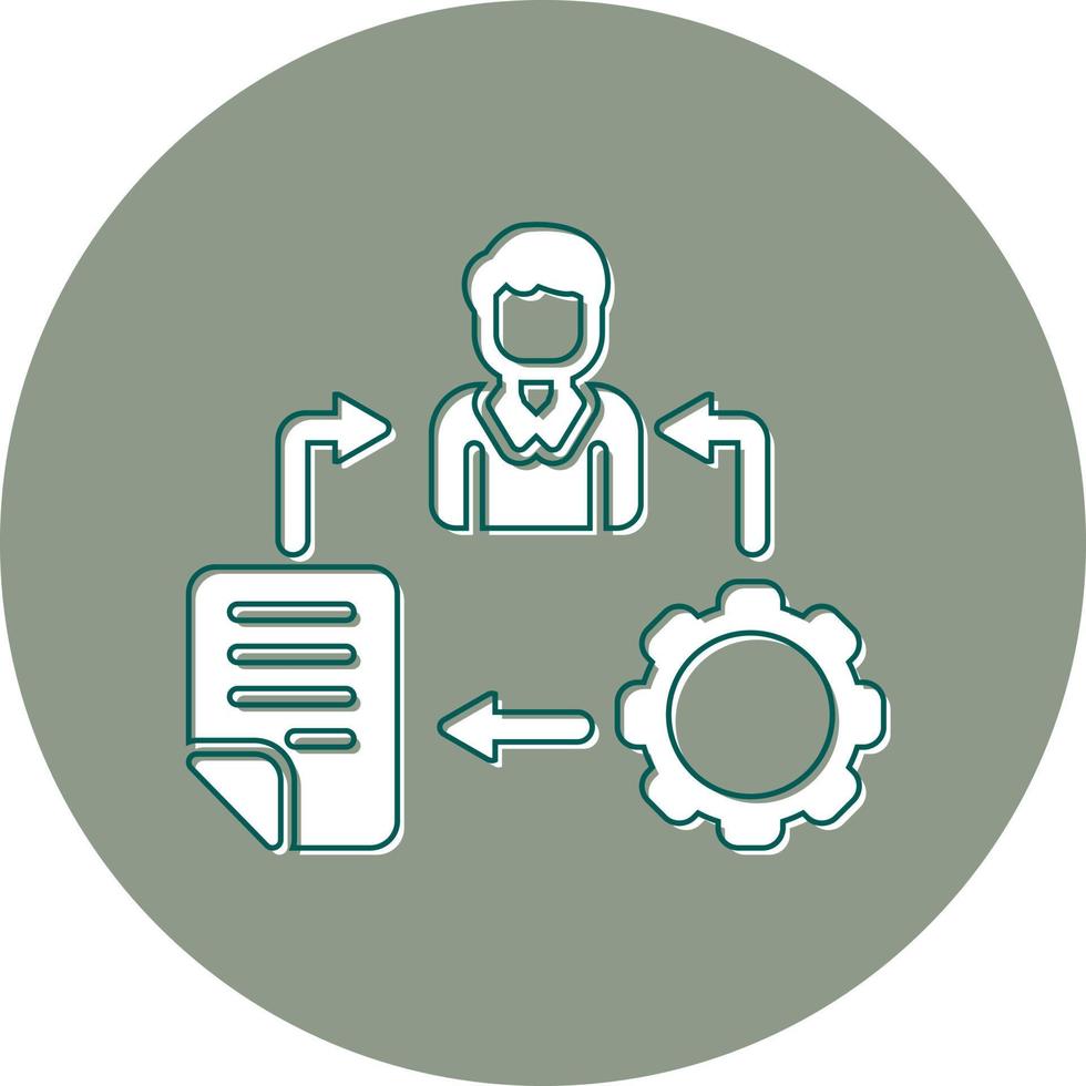 Process Vector Icon