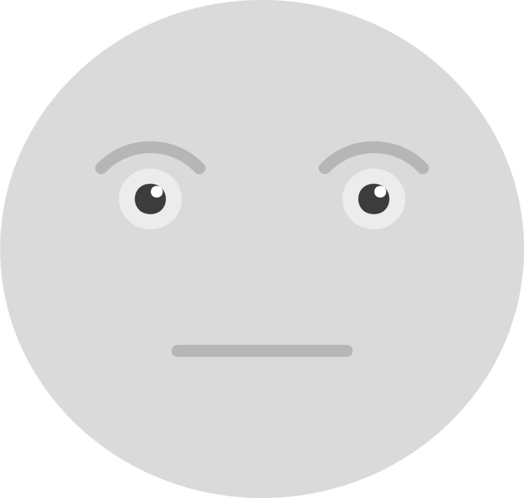 Poker Face Vector Icon
