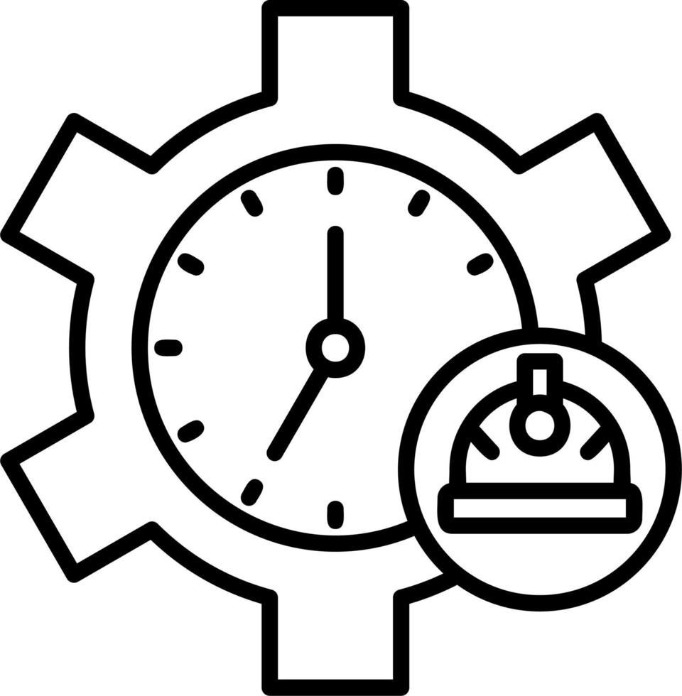 Clock Vector Icon