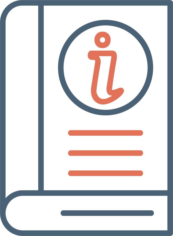 Information Book Vector Icon