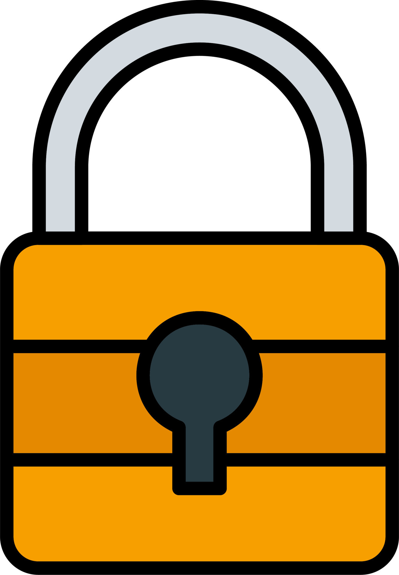 Lock Vector Icon 20509106 Vector Art at Vecteezy