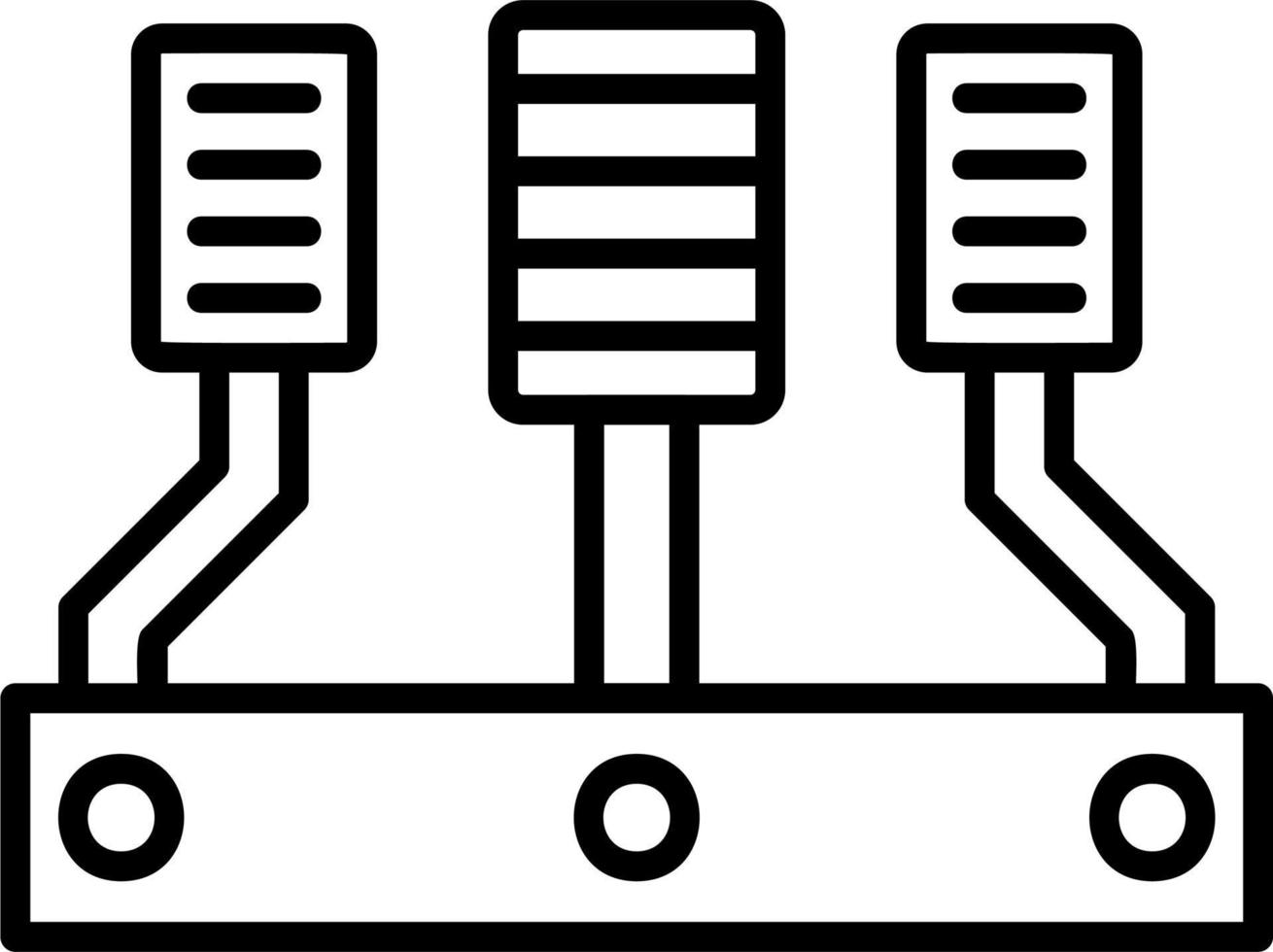 Car Accelerator Vector Icon
