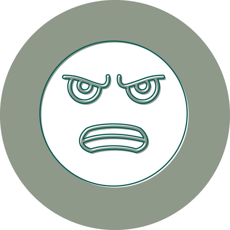 Angry Vector Icon