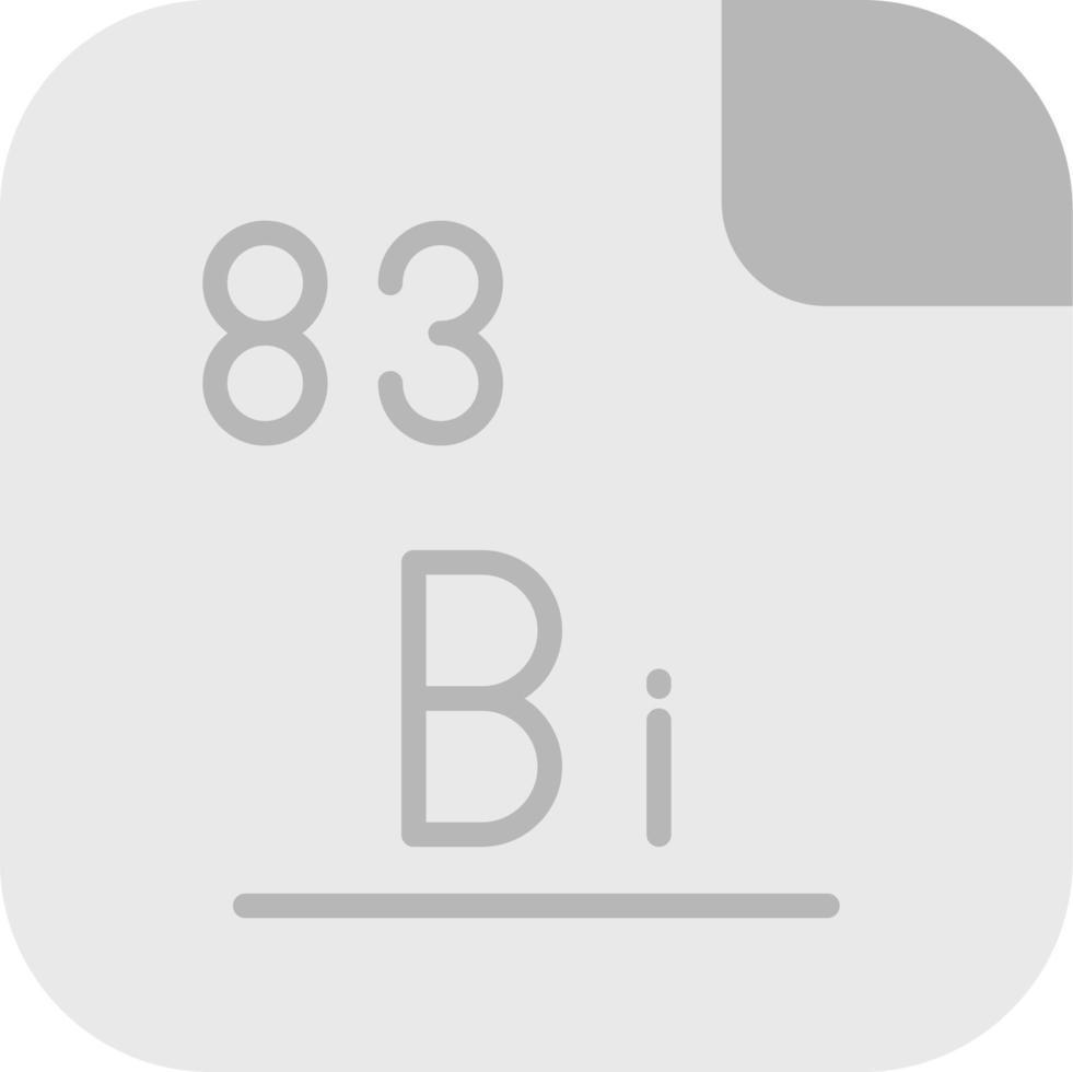 bismuto vector icono