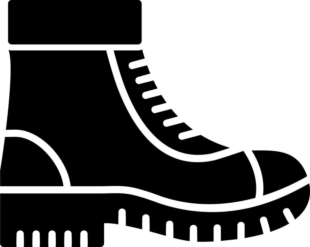 Military Boot Vector Icon