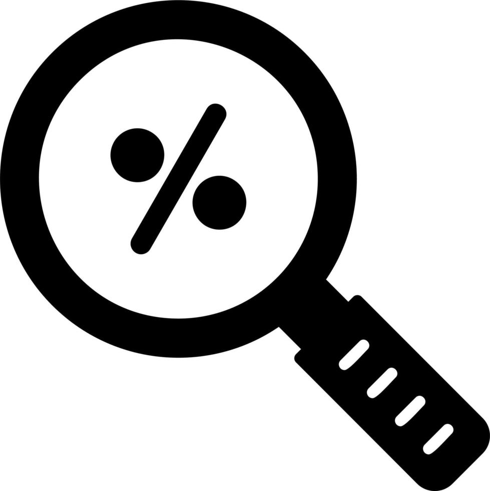 Sale Search Vector Icon