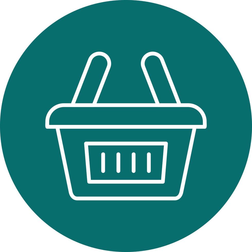 Shopping Basket Vector Icon
