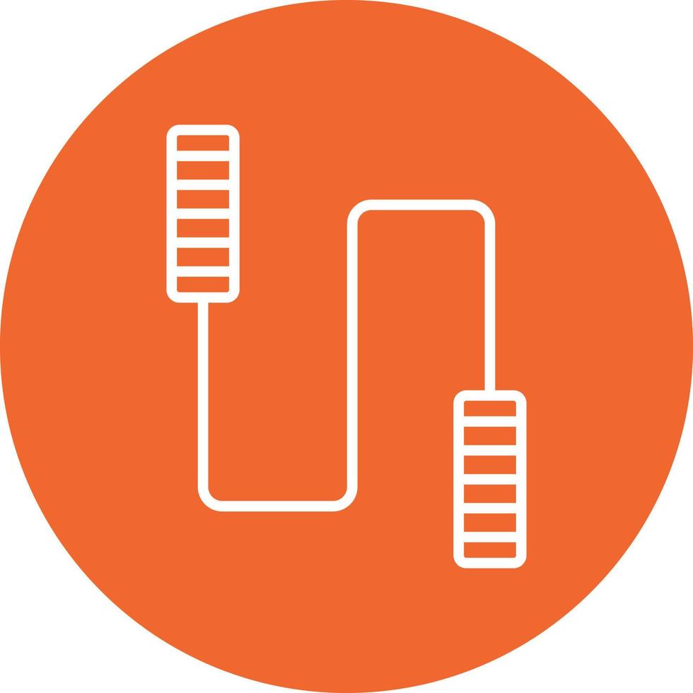 Jumping Rope Vector Icon