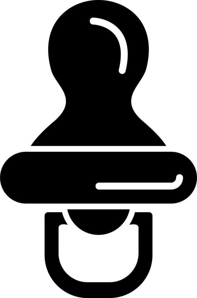 Pacifier Vector Icon