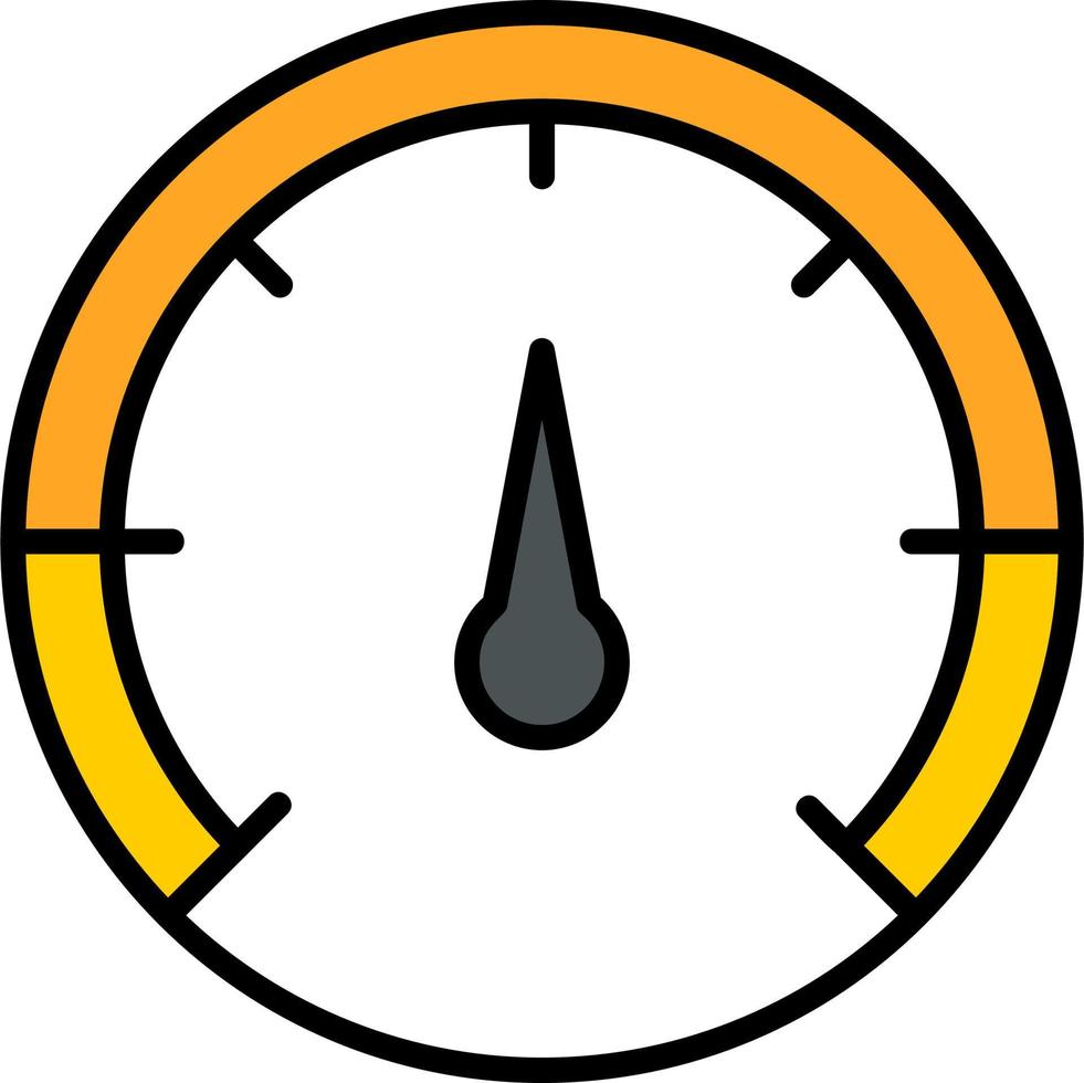 Speedometer Vector Icon
