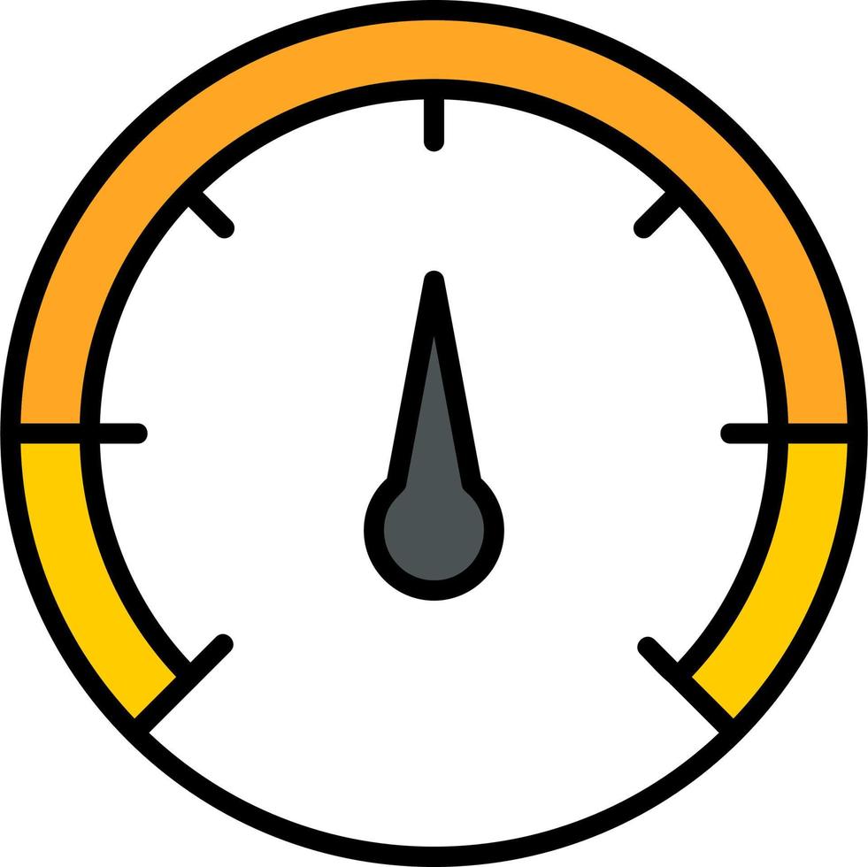 Speedometer Vector Icon