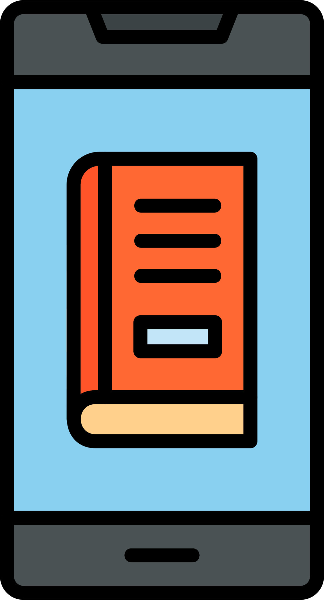 Online Book Order Vector Icon 20510046 Vector Art at Vecteezy