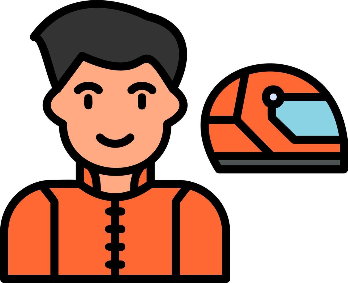 Car Racer Vector Icon
