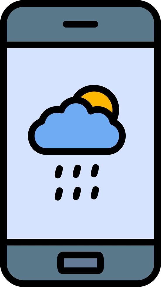 Weather App Vector Icon