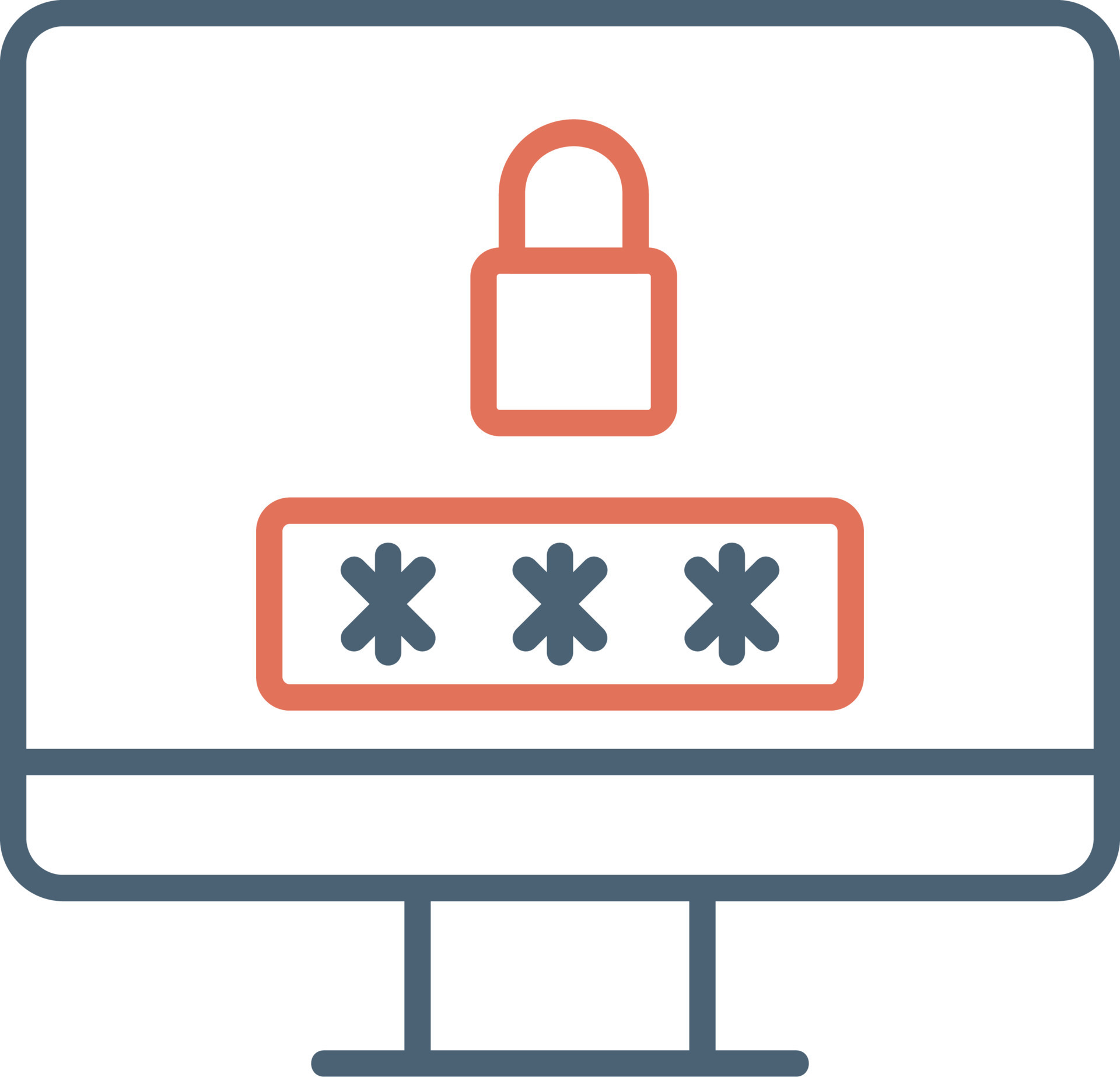 Lock screen Vector Icon 20510647 Vector Art at Vecteezy