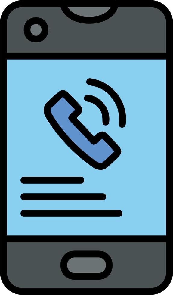 Phone Call Vector Icon