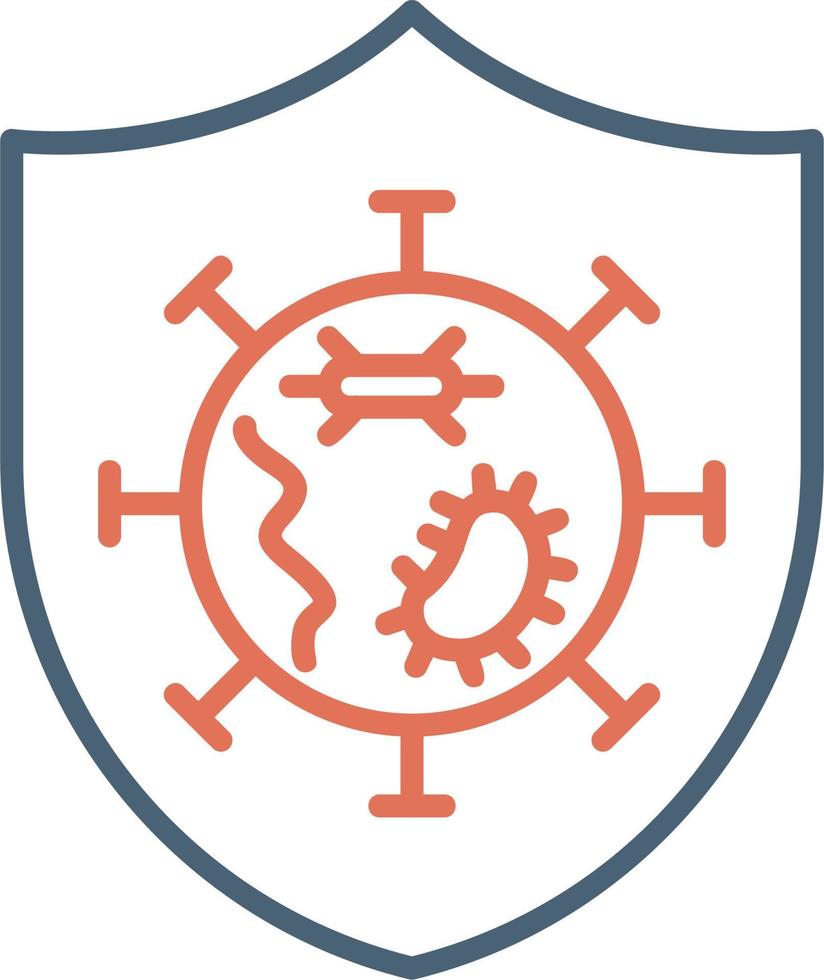 Germs Protected Vector Icon