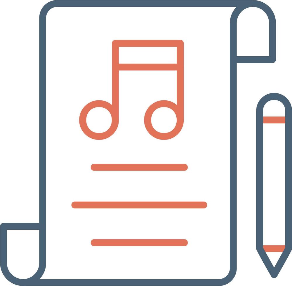 Music Composing Vector Icon