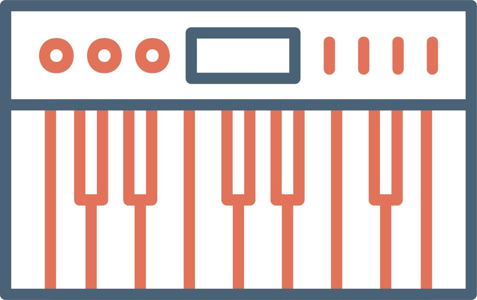 Piano Vector Icon