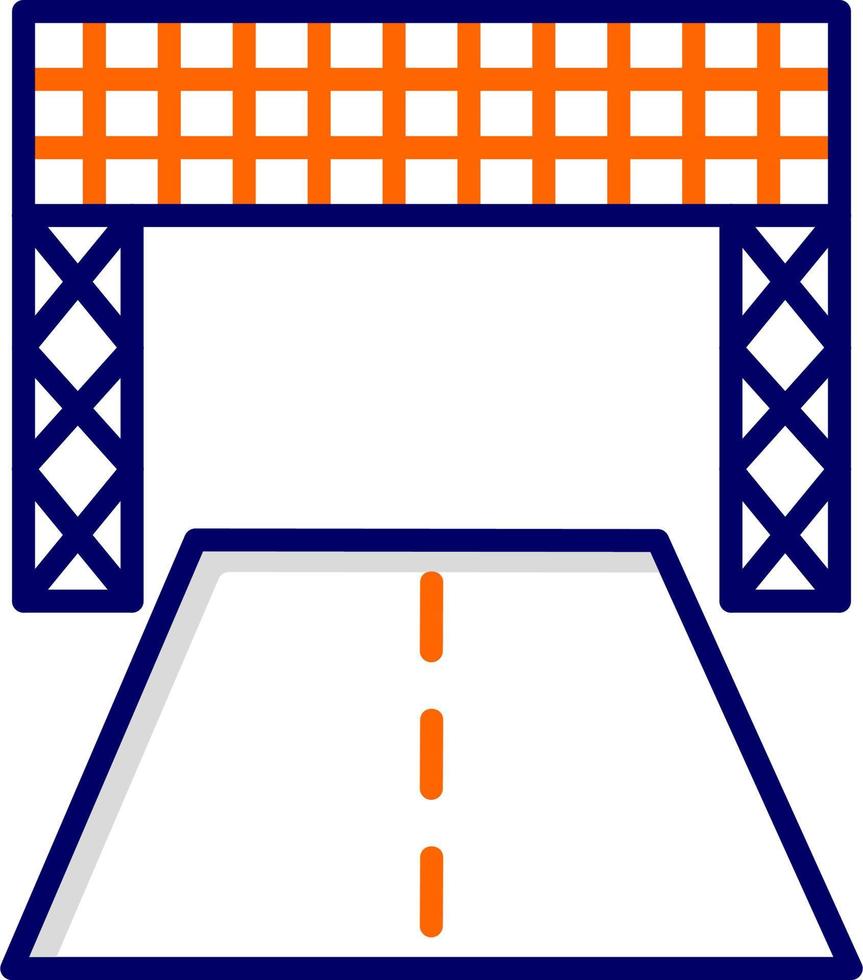 Racetrack Vector Icon
