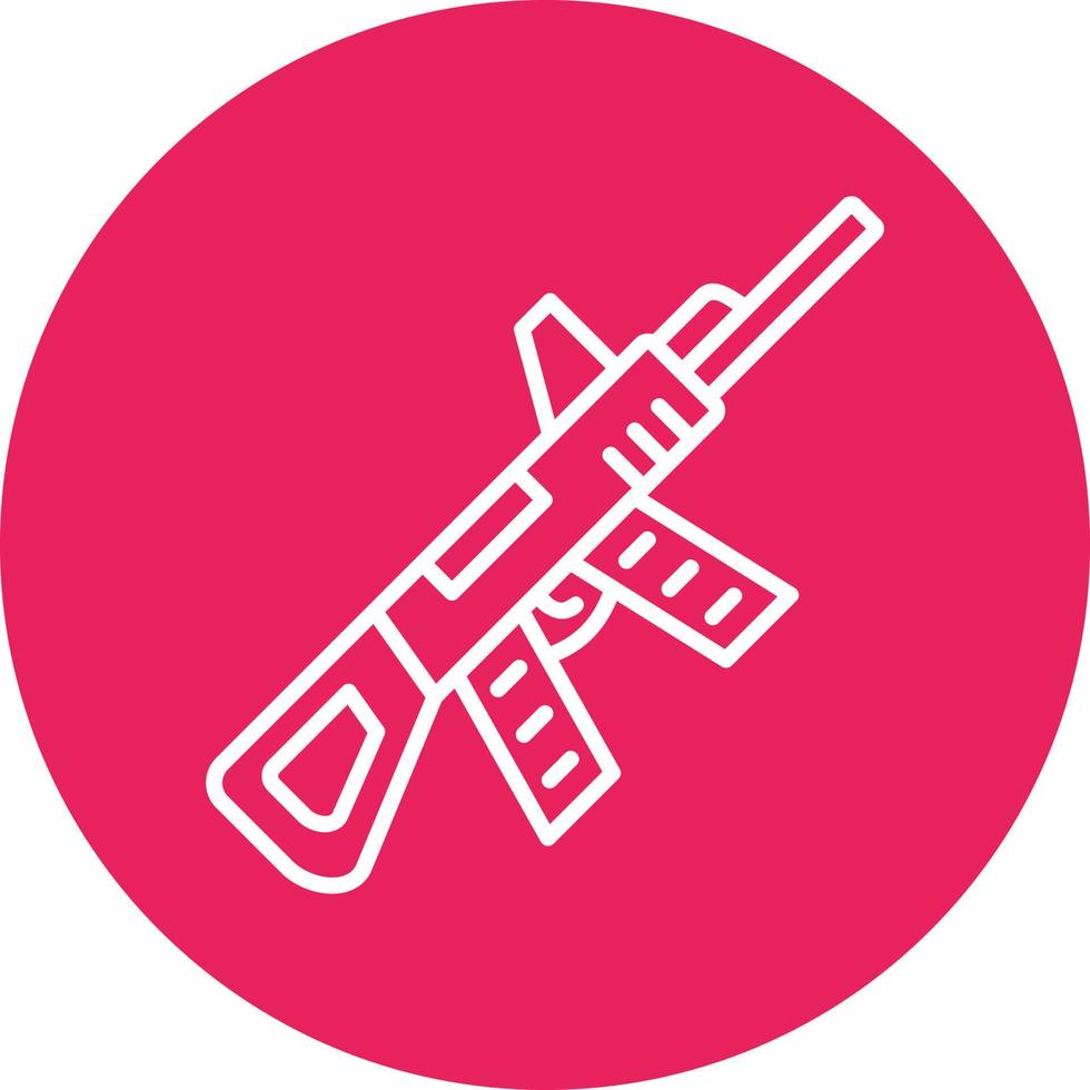 Machine Gun Vector Icon