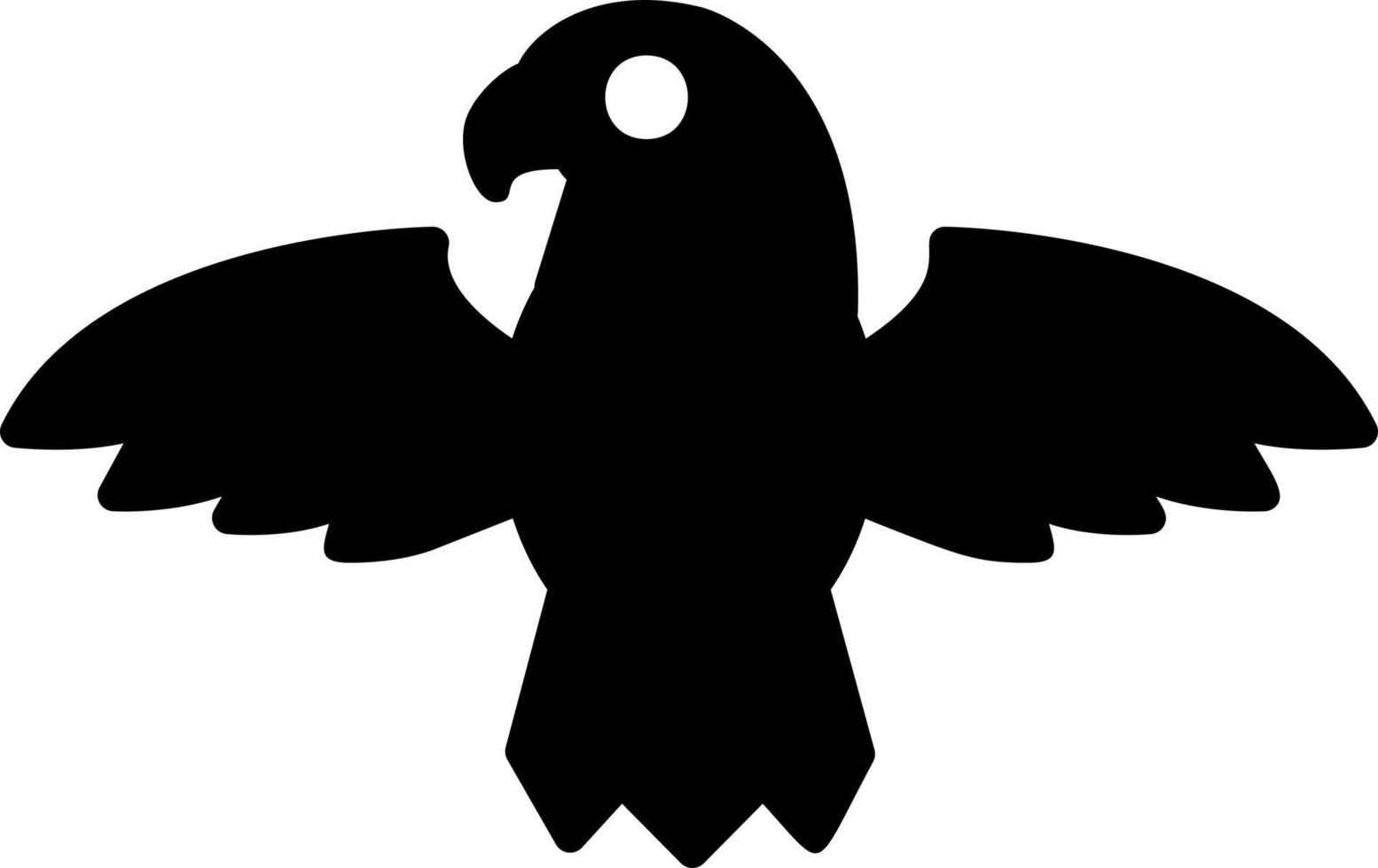 icono de vector de águila