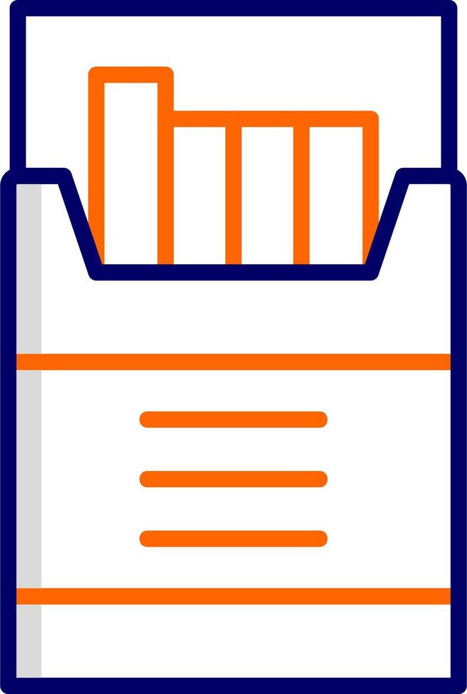 Cigarette Box Vector Icon