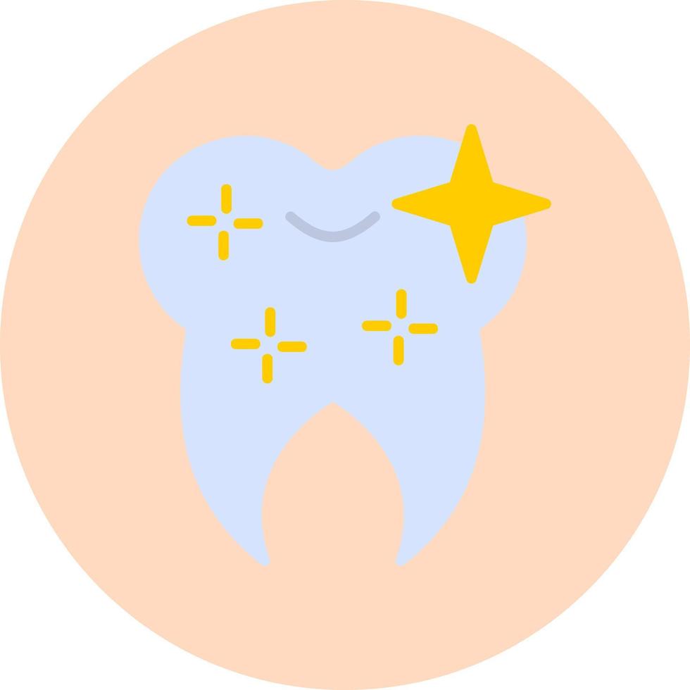 Healthy Clean Tooth Vector Icon