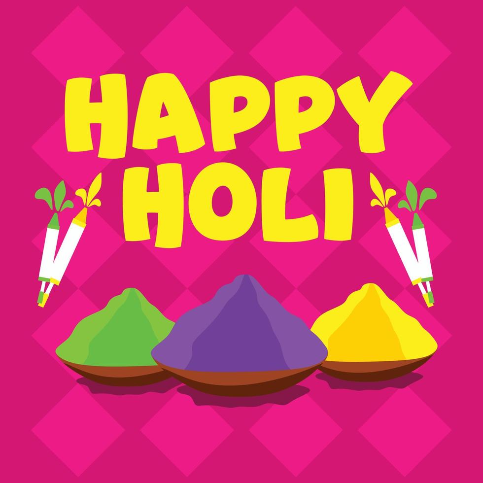 Happy Holi festive banner design in  multicolor vector design and social media promotion banner design