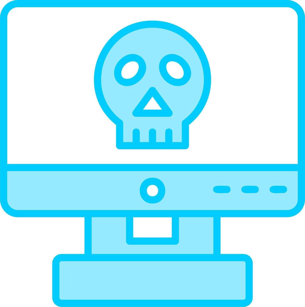 Computer Hacking Vector Icon