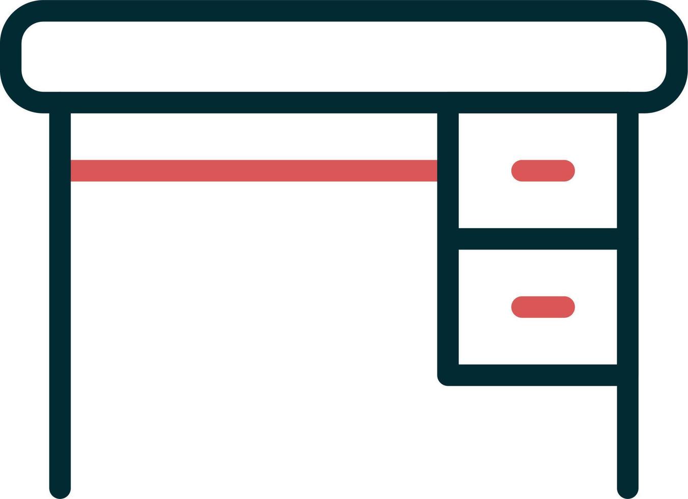 Desk Vector Icon