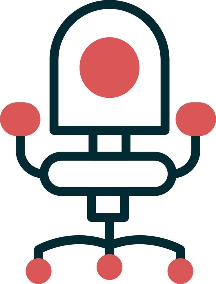 Office Chair Vector Icon