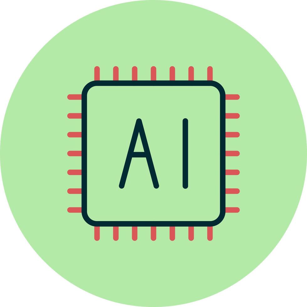 Computer Chip Vector Icon