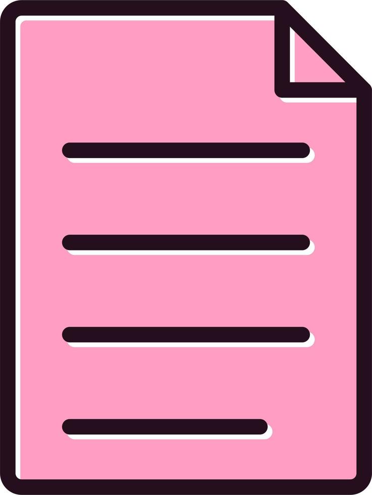 Document Vector Icon