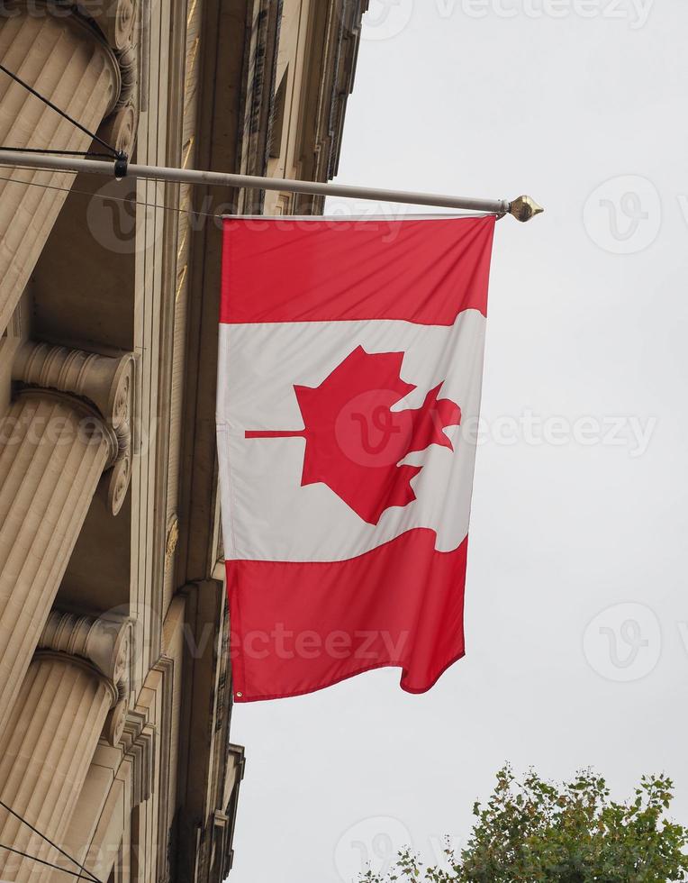 Canadian flag of Canada photo