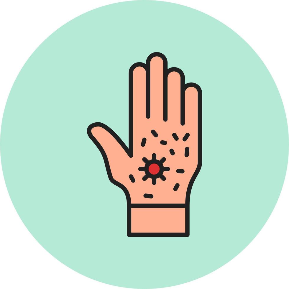 Dirty Hand Vector Icon