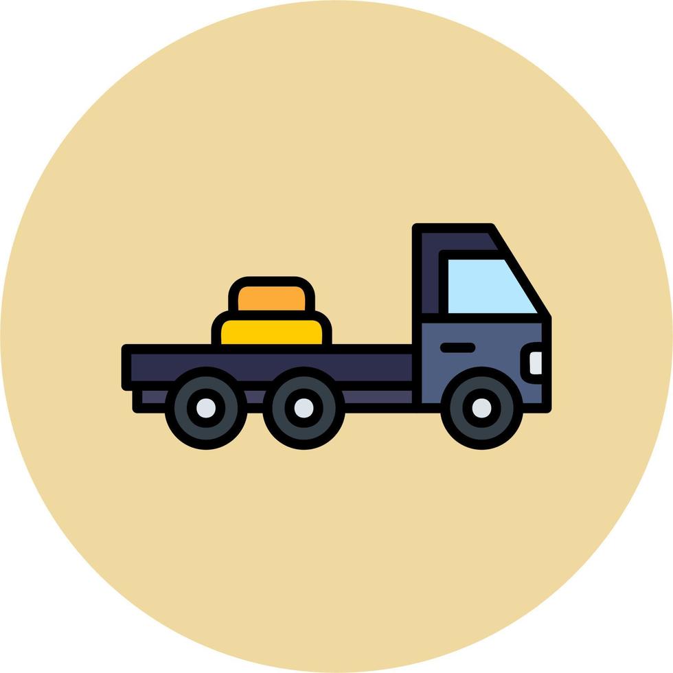 Tow Truck Vector Icon