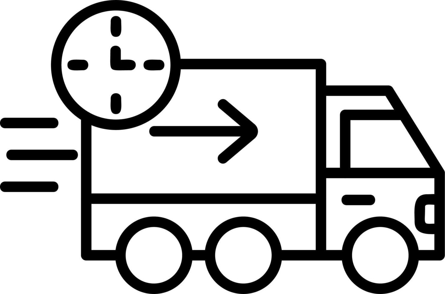 Fast Delivery Vector Icon