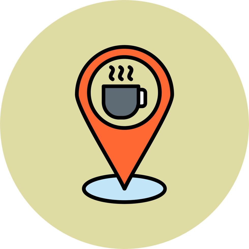 Coffee Shop Vector Icon